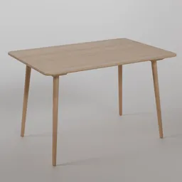 Ironica table W0 - natural oil