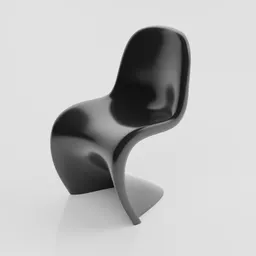 Panton Chair Black