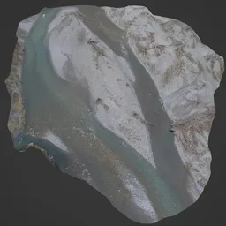 River and Sandbar Photoscan