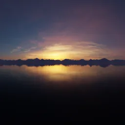 Twilight Color Sky Landscape