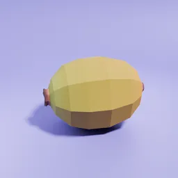 Lowpoly Kiwi