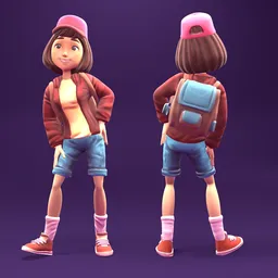 Stylized Girl