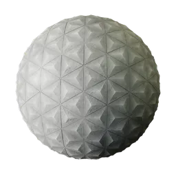 Concrete triangle tiles