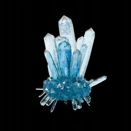 Crystal Formation Ice