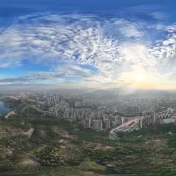 Highsky building cloud bluesky