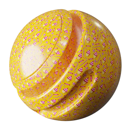 Orange Sprinkle Wrapping Paper