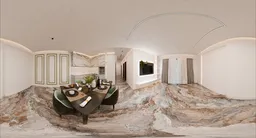 Luxury Dining Room Interior