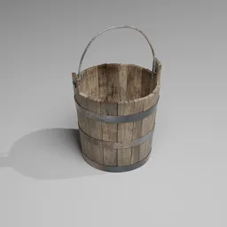 Wooden Bucket
