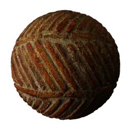 Brick herringbone Dark