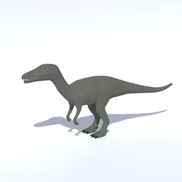 Low Poly Baryonyx