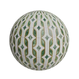 Carrara marble mosaic tile