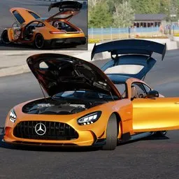 Mercedes Benz AMG GT Black Series 2023