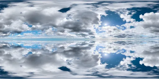 Pure Sky Sunny Day Clouds