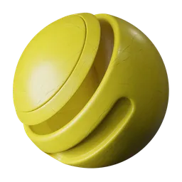 Matte Yellow Plastic