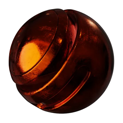 Metal Old Red Anodised