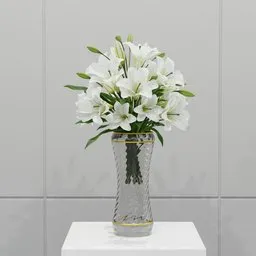 White Lily Bouquet