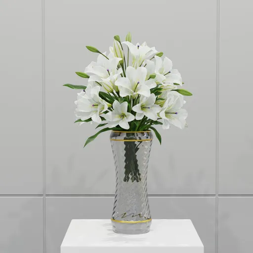White Lily Bouquet