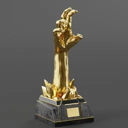 Rising Hand Trophy