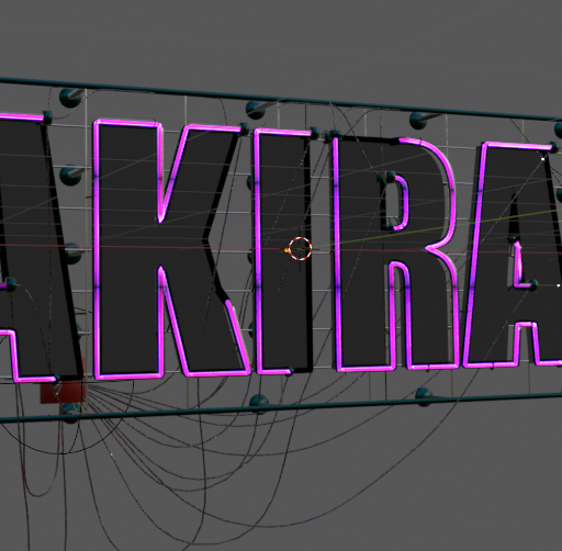 BlenderKit Download the Neon glow scene