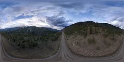 Mountain Valley Road Sky