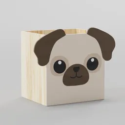 Animalbox - Pug Storage Box