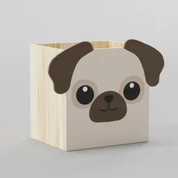Animalbox - Pug Storage Box