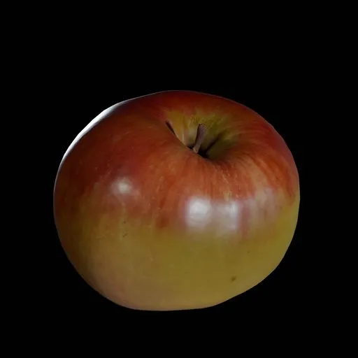 Red apple scan