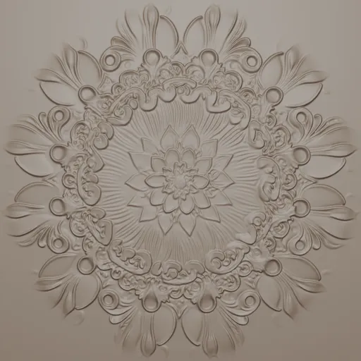 Anciant ornament flower