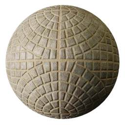 Circular Paving Rough Sandstone