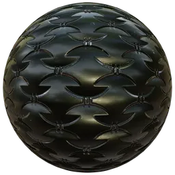 Dark Chrome Interlocking Sci-Fi Plating
