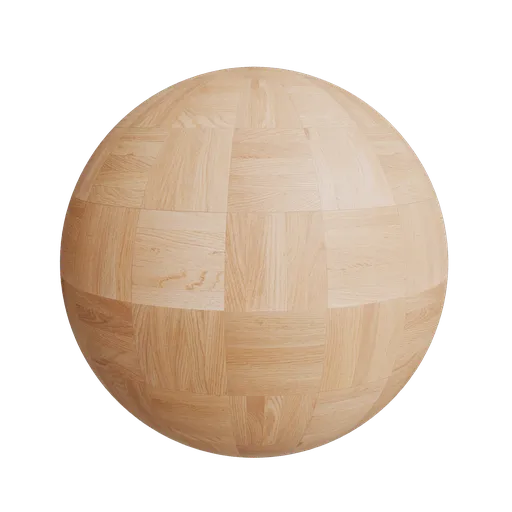 Light oak parquet