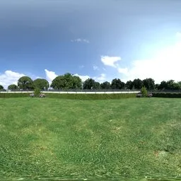 Garden Summer Backdrop Day with Fence