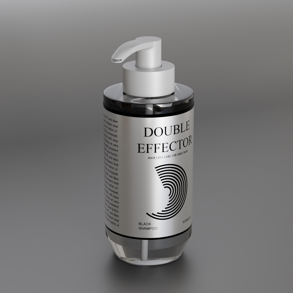 Shampoo Bottle white | Bathroom Accessories models | BlenderKit