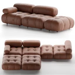 Modular Leather Sofa