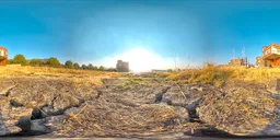 Gravel Ground Urban Area