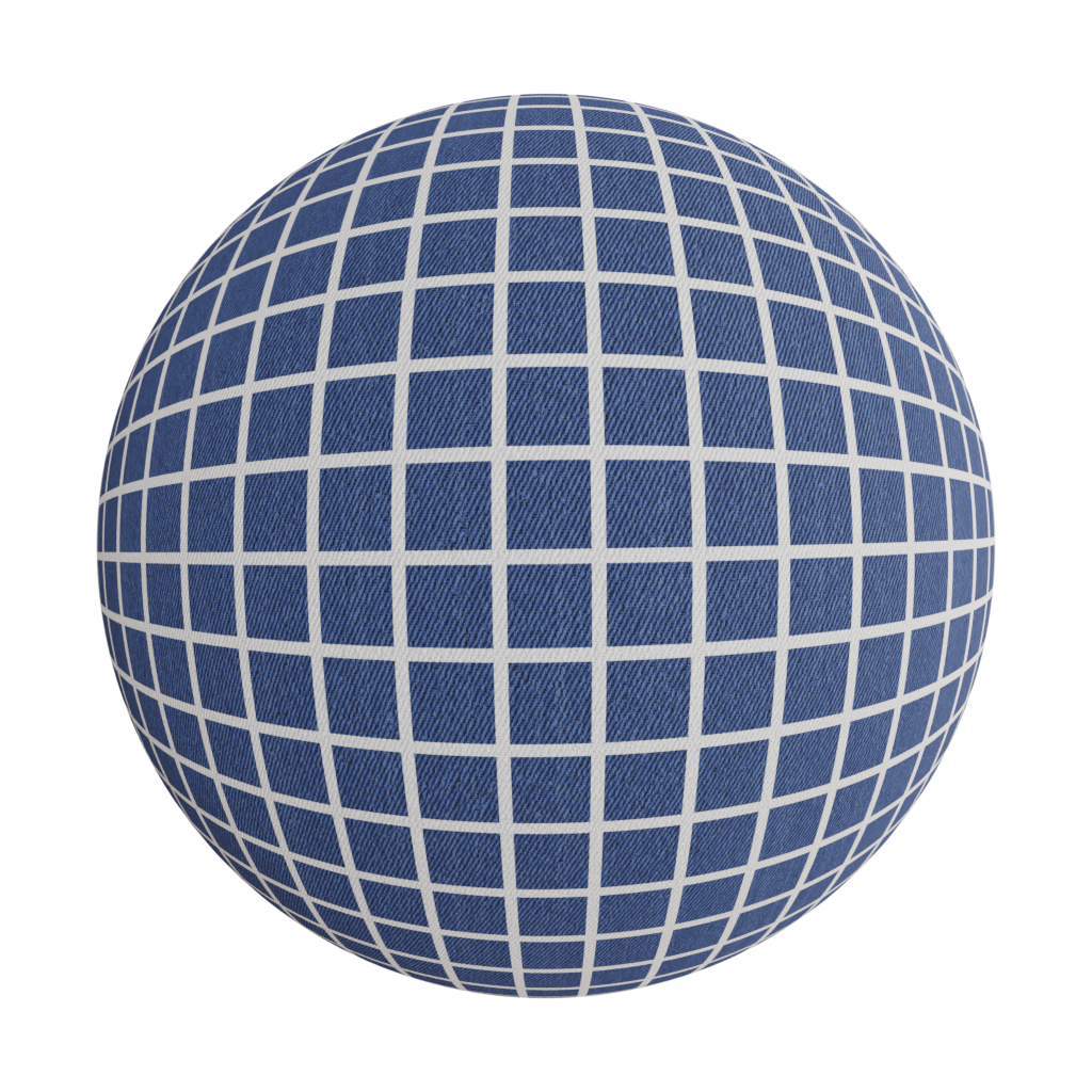 Square pattern fabric FREE 3D fabric materials BlenderKit