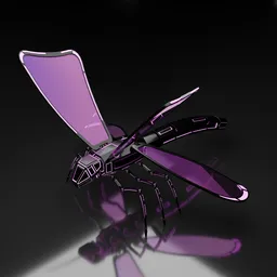 Sci fi giant robot Dragonfly