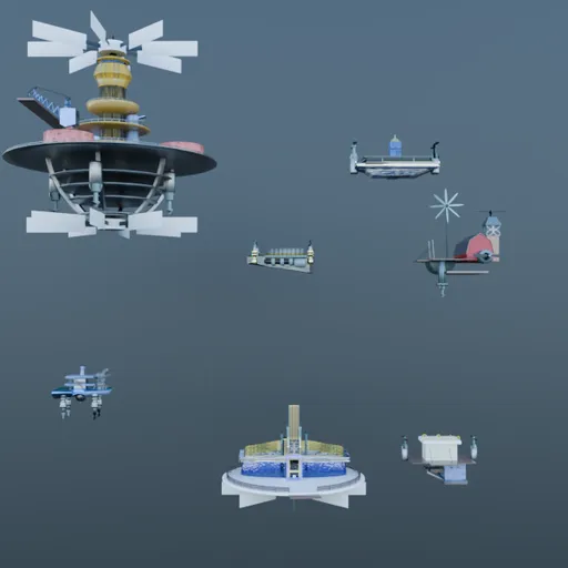 Flying city