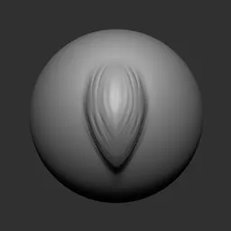 3D NS Fur single strand sculpting brush effect for detailed creature and environment textures in Blender.