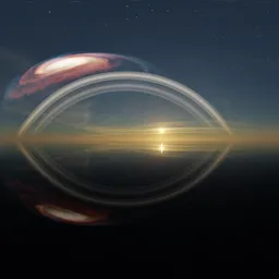 Sci-fi Pure Sky Planet Sunset