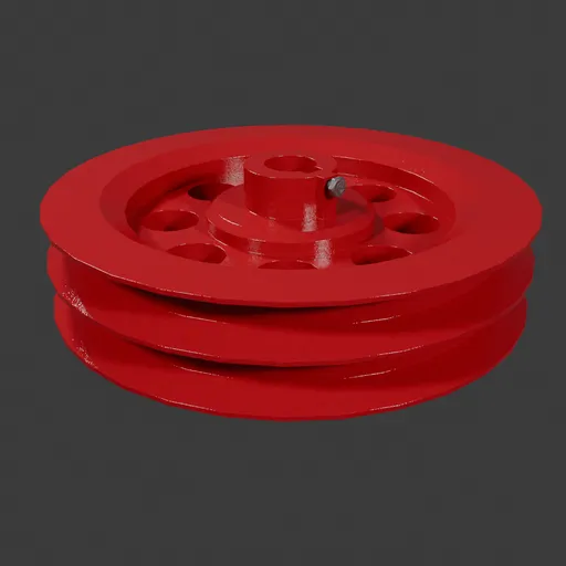 V belt Pulley 23cm 2 belts