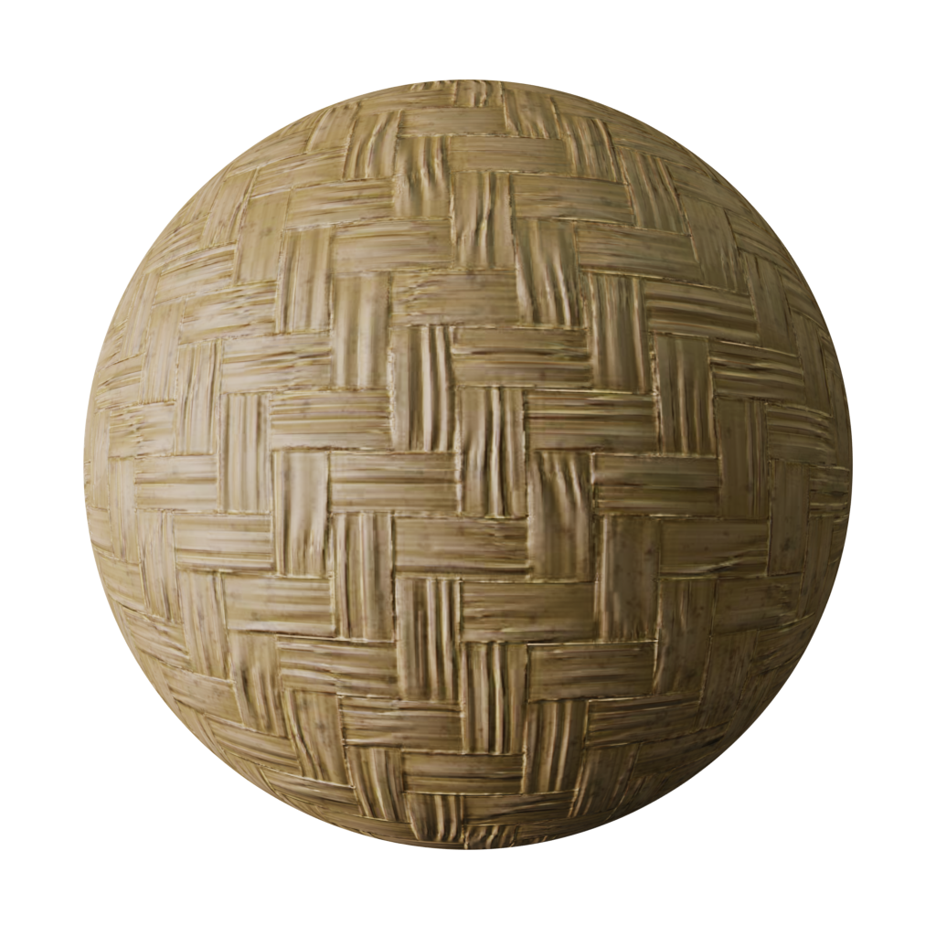 BlenderKit Download the FREE Ratten Wicker material