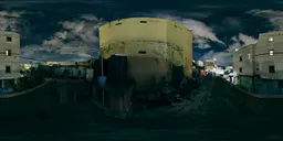 Urban Rooftop Night HDRI