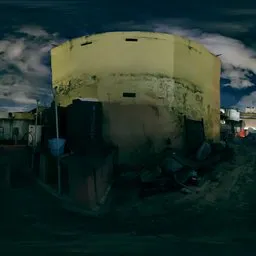 Urban Rooftop Night HDRI