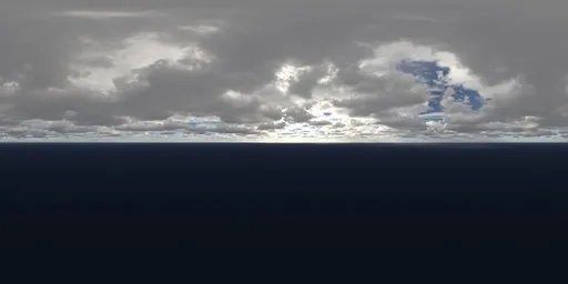 Low cloudy sky