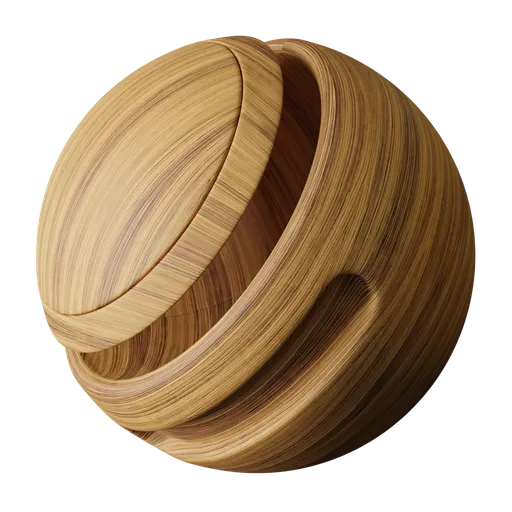 Zebrano Satin varnished wood