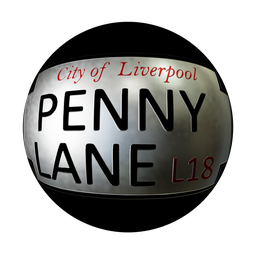 Penny Lane Road Sign