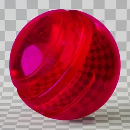 Glass Imperfections Purple