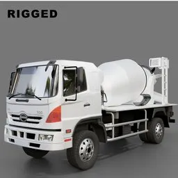 Hino 500 Concrete Mixer
