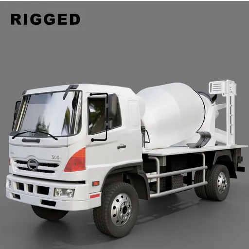 Hino 500 Concrete Mixer